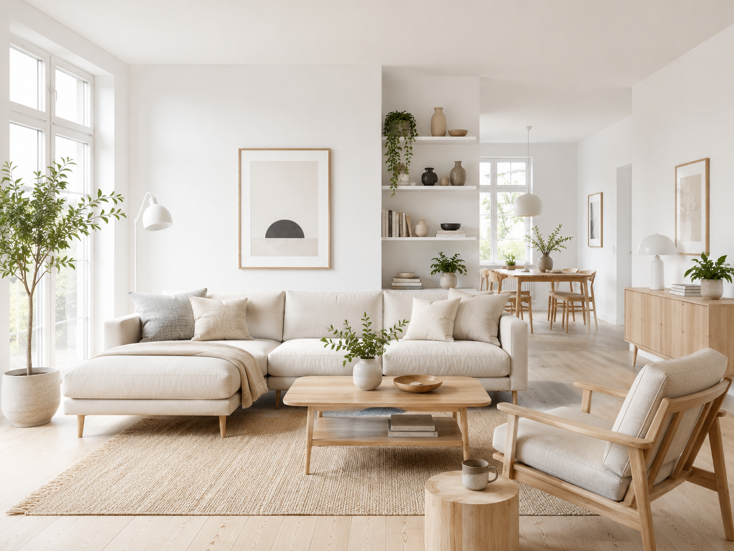 Modern Living Room Interior Photography